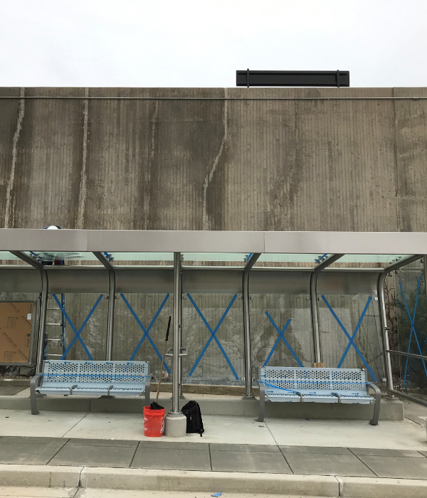 Scope Included: Bus Shelter and Benches